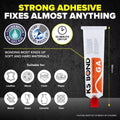 2x Multi-Purpose Adhesive Super Strong Handy Bond Hardware Glue 150ml, For Leather, Rubber, Paper, Hard Plastics, Wood Glue Strong