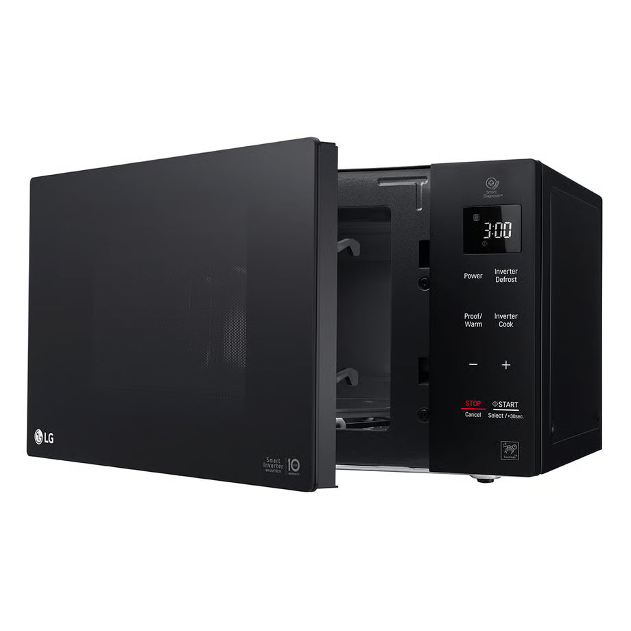 LG Microwave 1000W Smart Inverter Microwave Oven, Anti-Bacterial, Automatic Defrosting Even Heating Touch Panel, 5 Power