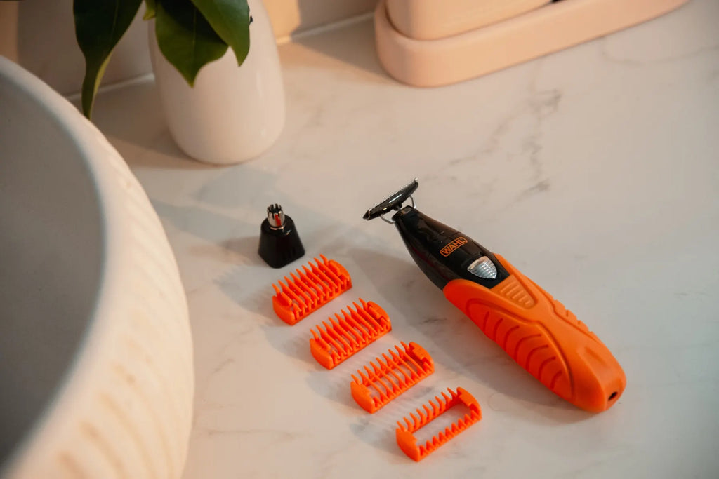 Wahl Cordless Trimmer Shaver Clipper, Edge Trim and Shave, 60mins Rechargeable Stainless Steel Blades