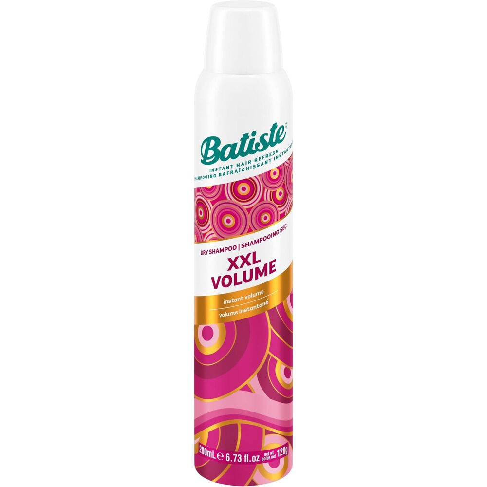 6x Batiste Dry Shampoo 200ml Volumising Long Lasting Hair Styling Dry Wash  Stylist Volume XXL