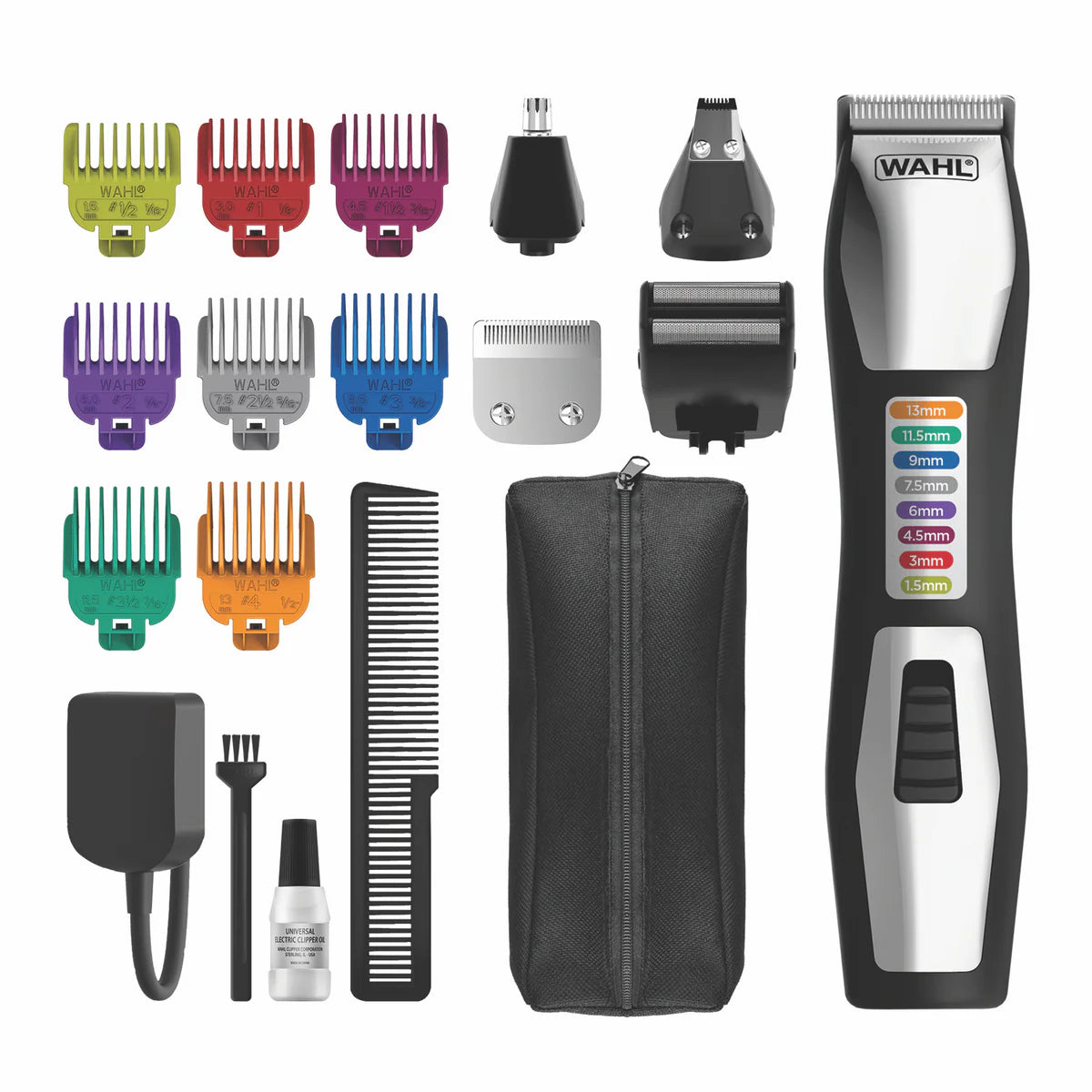 Wahl Beard Mustache Trimmer | 60mins Cordless Precision Clipper | Men's Trimmer Blades