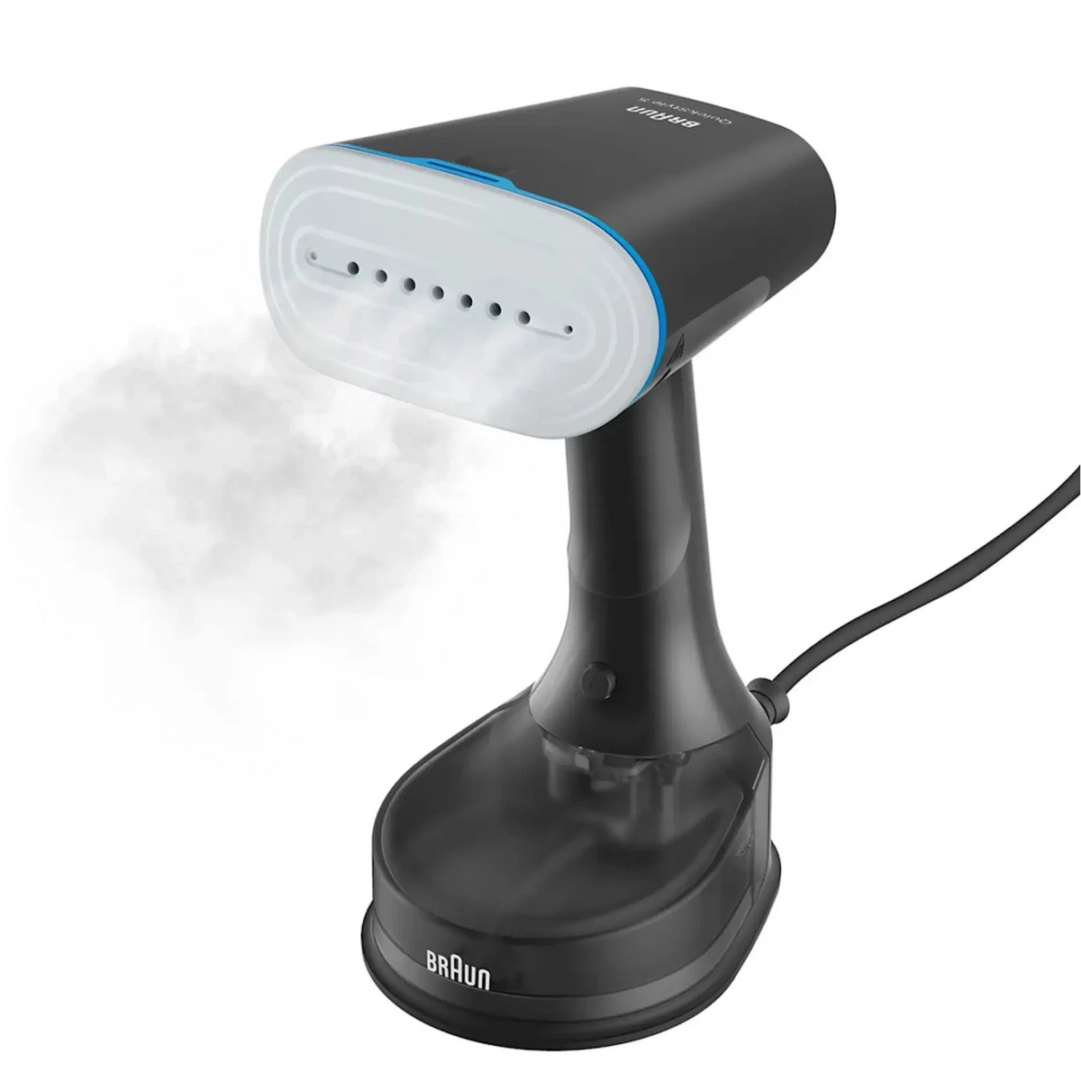 Braun Handheld Garment Steamer | Clothes Fabric Hot Steam Iron Press | Clothes De-Wrinkler Handheld Ironing