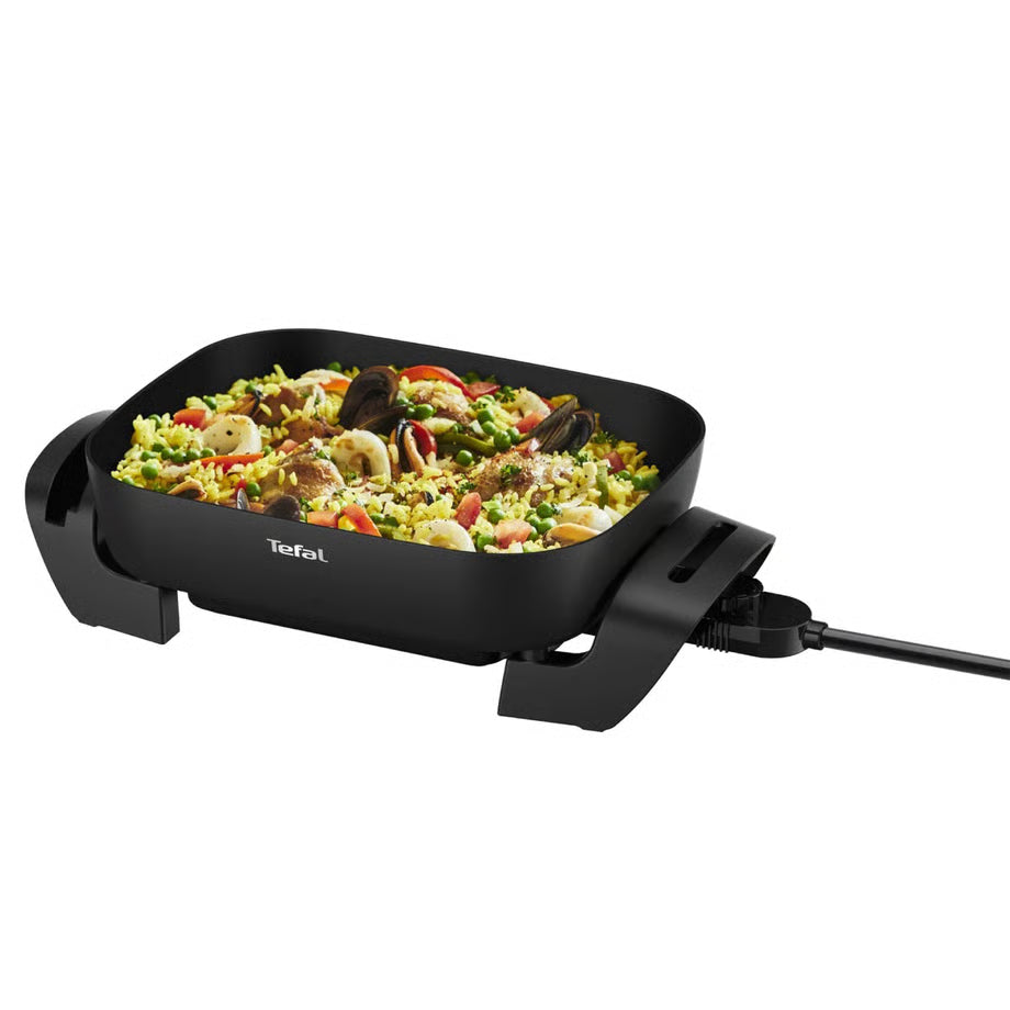 Tefal Banquet 7L Frypan, Electric Home Kitchen Large Frying Pan Cooker, Portable Appliance