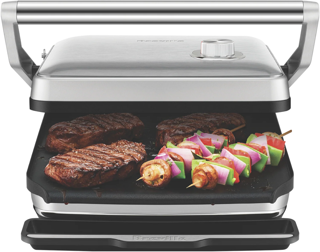 Breville Electric Grill Heated 2200W Griddle Hotplate Sandwich Panini Egg Cooker, Home Kitchen Appliance