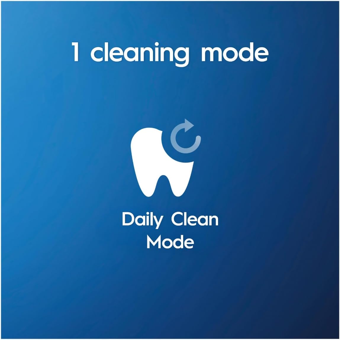 Oral B Electric Toothbrush Rechargeable Tooth Brush - Daily Clean Mode 2 Minute Timer - Deep Clean Rotating Brush Head