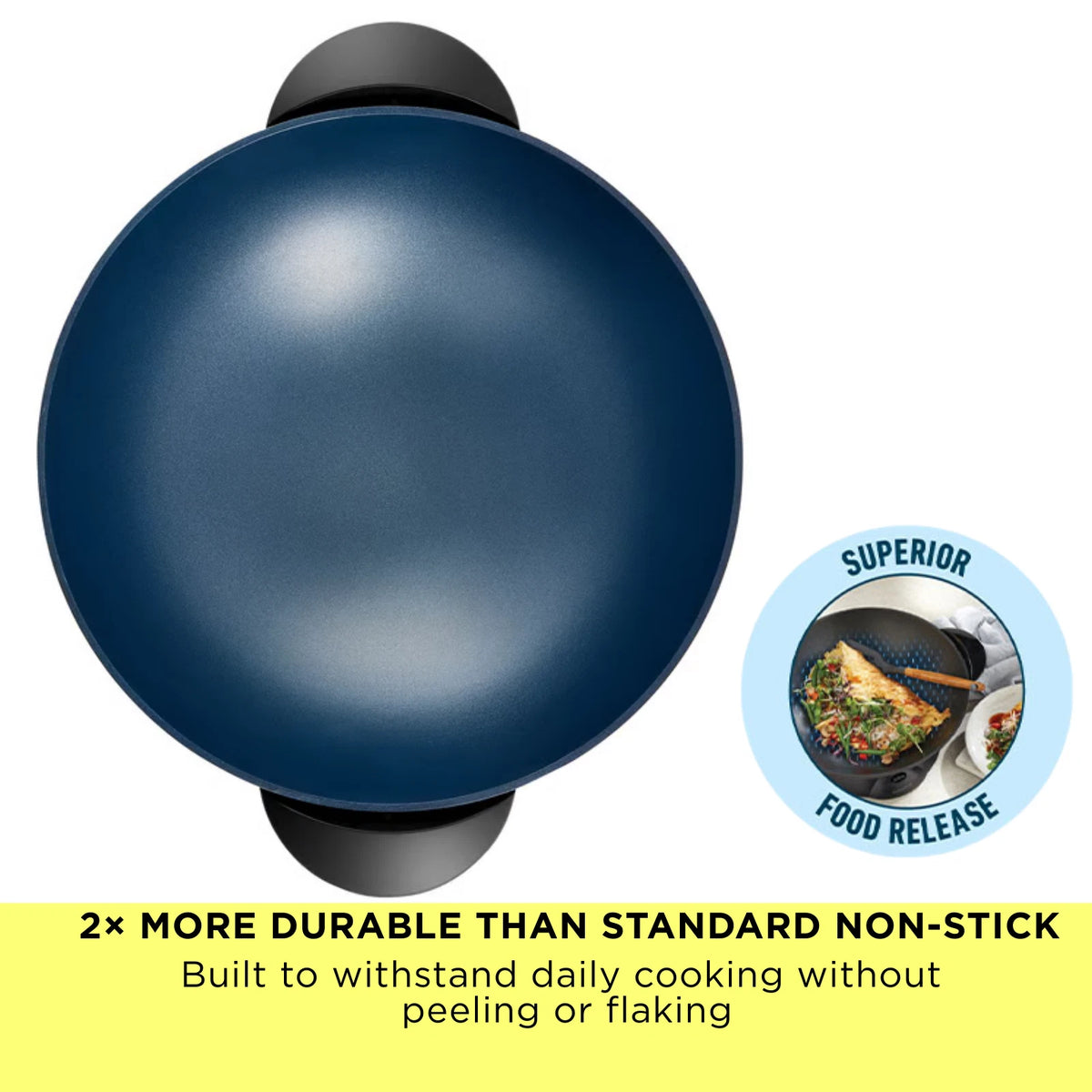 Sunbeam Electric Wok 7.5L Stir Fry Frypan Pan Non-Stick Skillet 2400W Frying Cooking Pan