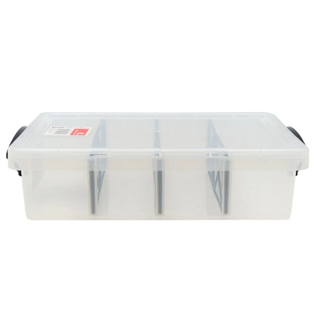 Boxsweden Storage Organiser 6L Container Box Clear Jewellery Craft Stationary Box