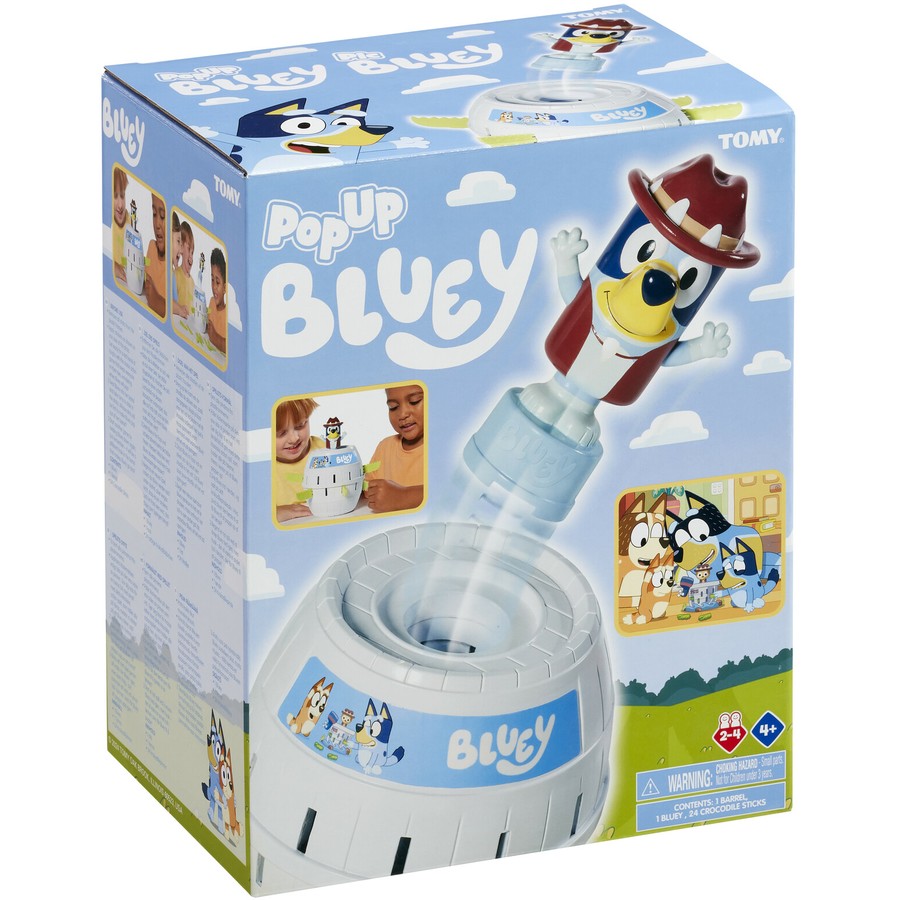 Pop Up Pirate Game: Pop Up Bluey | Family Fun Board Game Night | Kids Fun 2-4 Players