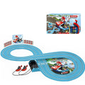 Yoshi-Mario Kart Racing Track Slot Cars, 2.4m Race Track Set, Preschool Childrens Remote Contrl Race-Track