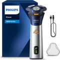 Philips Wet and Dry Electric Shaver, Cordless Smooth Shaver Razor PowerCut Blades, 6D Flex Heads