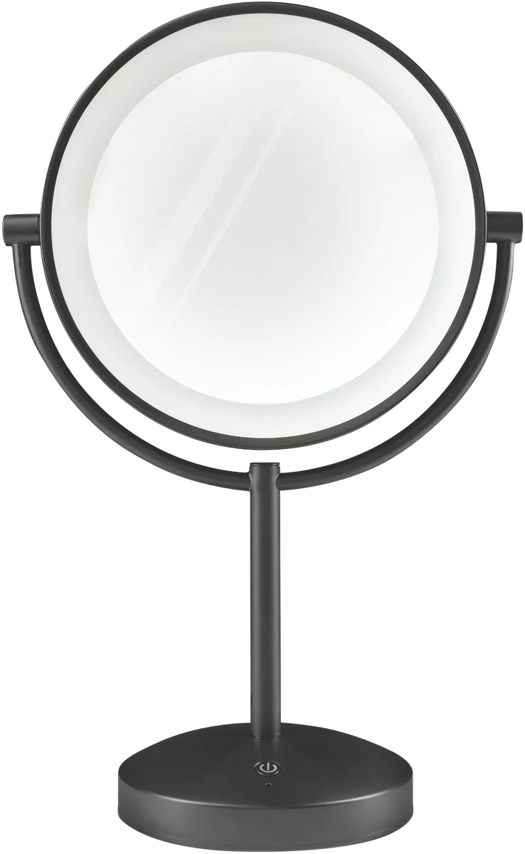 Cordless Magnification Mirror LED Lighting Portable Make-up Grooming Mirror for Tweezing Makeup Skincare