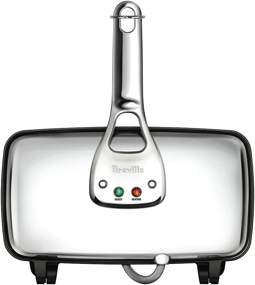 Breville Heavy Duty Sandwich Press | 2 Slice Jaffle Toastie Maker | Toasted Paninis Non-Stick