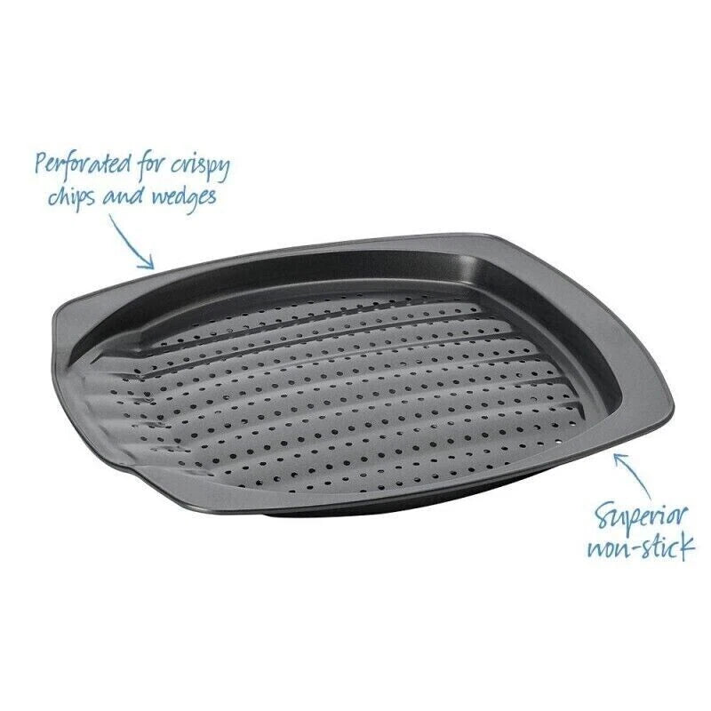 Wiltshire Baking Oven Tray Non-Stick Chips Nuggets Baking Bakeware Tray 35x32x2cm