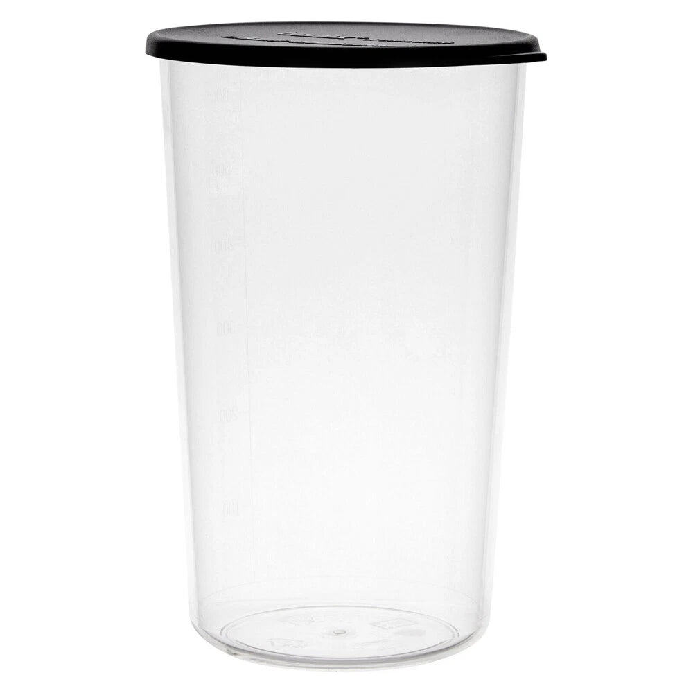 2x Bamix Food Jug Containers Beakers Leftover Spare Organiser Shatter-proof Heat-Resistant Dishwasher Safe