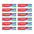Colgate Triple Action Fluoride Toothpaste | 12x 160g | Dental Care Original Mint | Micro Cleaning Minerals | Tooth Care