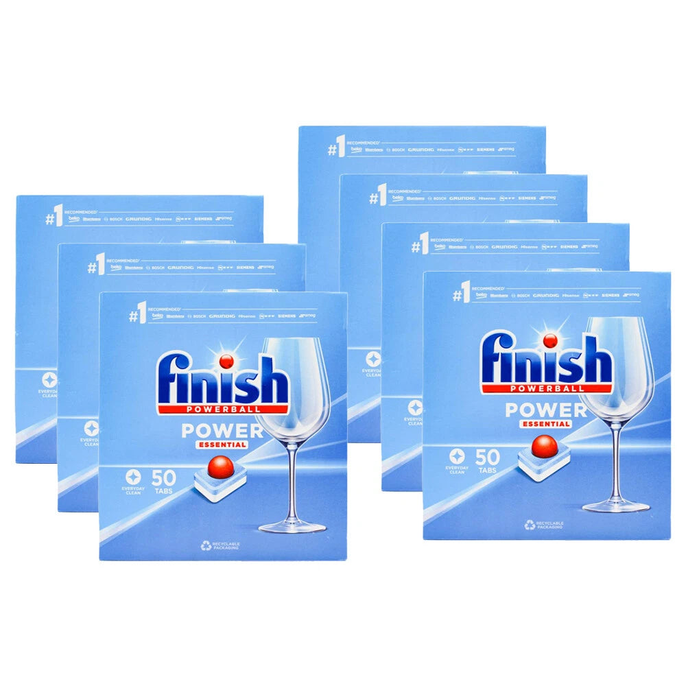 350x Finish Powerball Tablets Dish Washing Home Office Dishwashing Tabs Lemon