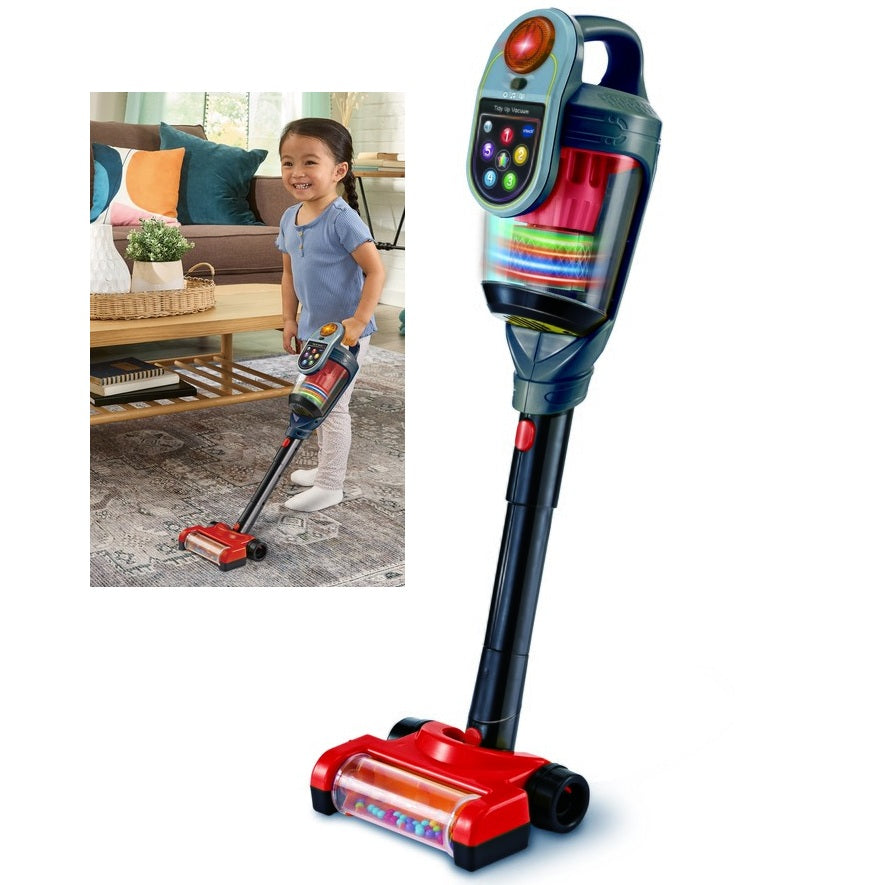 VTech Pretend Toy Vacuum, Kids Children's Tidy Up Vacuum Preschool Toddler Cleaning Toy Vac