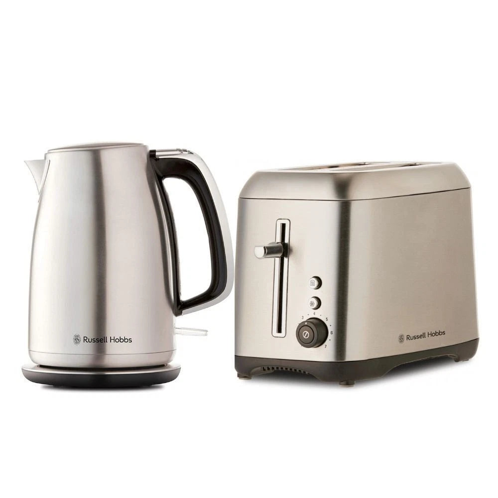 2PC 1.7L Kettle and Bread Toaster Breakfast Pack Hot Water Jug Toasting Machine