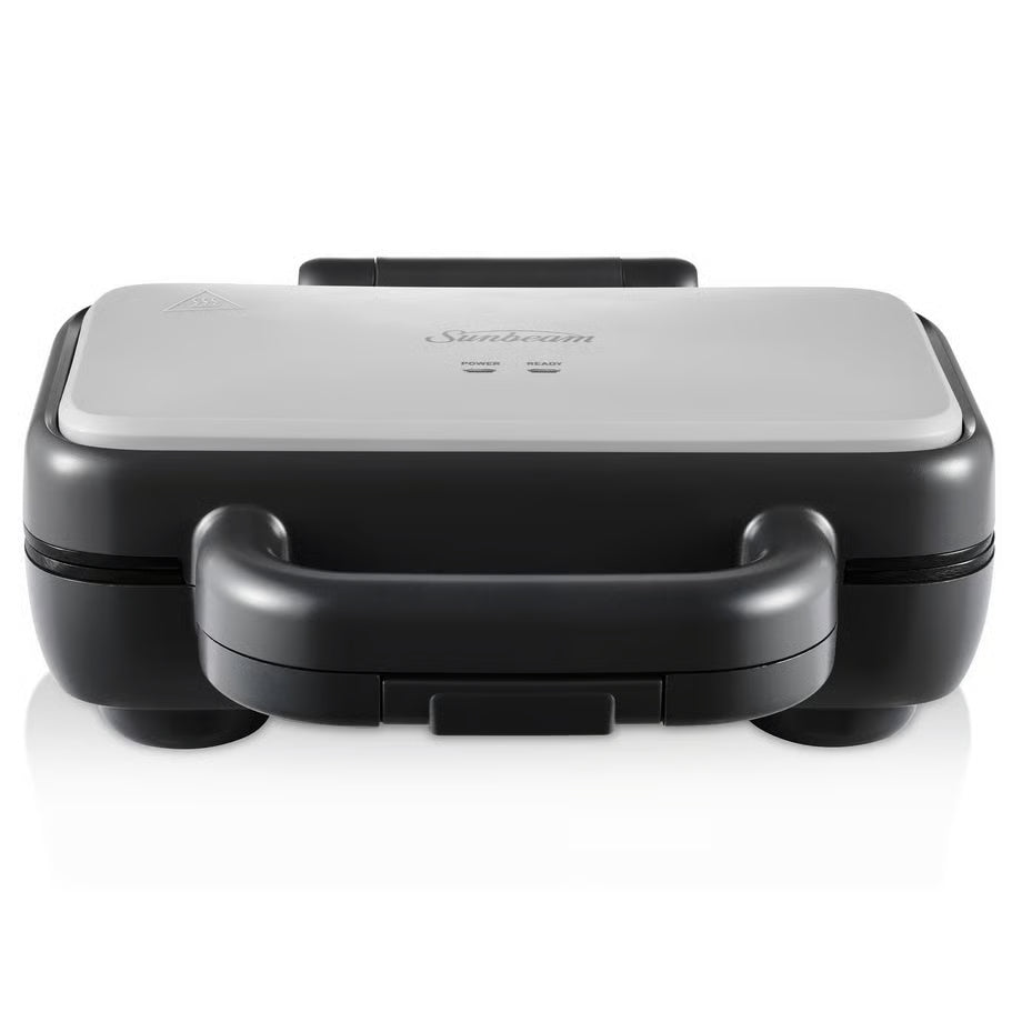 Sunbeam 2-Slice Toastie Maker Fast Heat Up Deep Dish Jaffle Toast Sandwich Press - Home Kitchen Appliance Grill