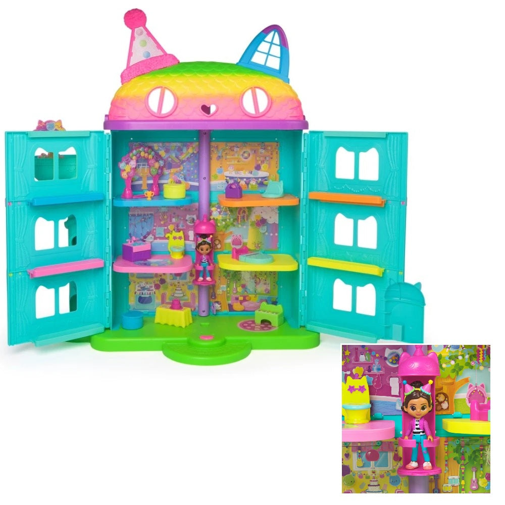 Gabby'S Dollhouse Girls Pretend Play Doll House with Multiple Levels House and Furniture