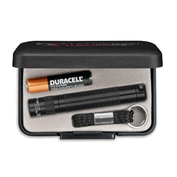 Solitaire LED Portable Torch Black High Intensity Spot to Flood Beam Aircraft Aluminium alloy Case