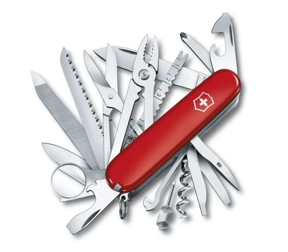 Victorinox Swiss Army Knife Multi-Tool 33 FUNCTIONS | Medium Swiss Pocket Knife | Camping Hiking Camp Tool