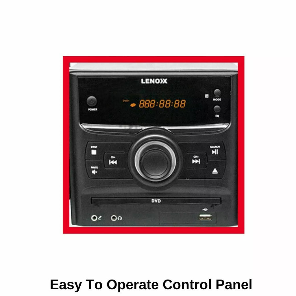 Bluetooth FM Radio 30W HiFI CD Player Speakers Music Hi Fi System USB w/ Remote