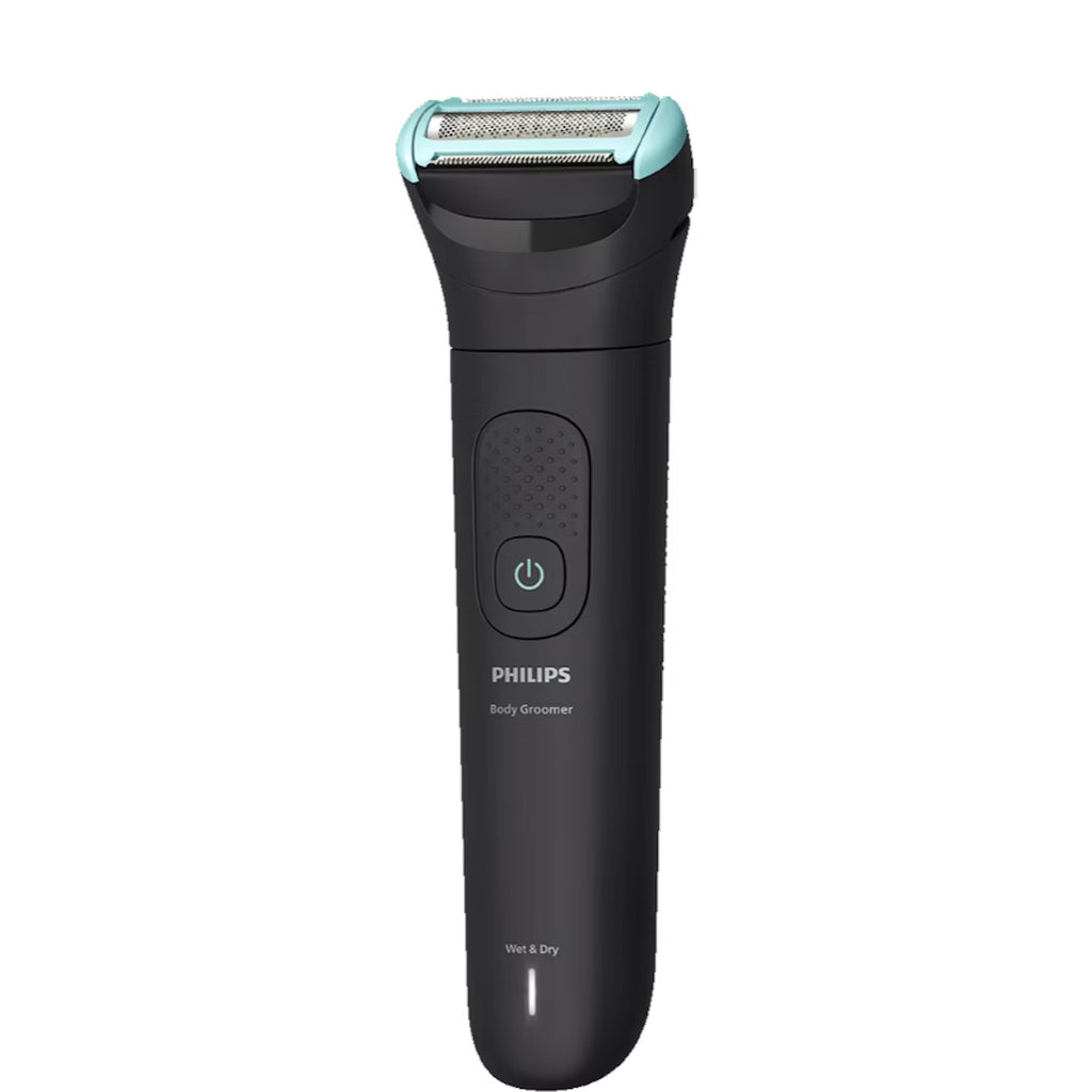 Philips Men's Body Groomer. Showerproof Men's Wet and Dry Body Shaving Trimmer Electric Razor