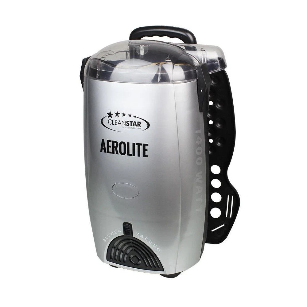 Cleanstar Aerolite 1400W Backpack Vacuum & Blower | HEPA Filter | Lightweight | Commercial Grade