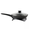 Westinghouse Electric Frypan | Portable Kitchen Benchtop Cooker | 26cm Skillet Heated Frying Pan