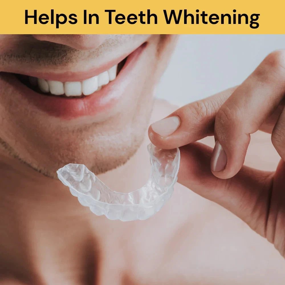 4 Piece Teeth Grinding Protector Mouth Guard Night Bruxism Clenching Sleeping Dental Moldable BPA-Free
