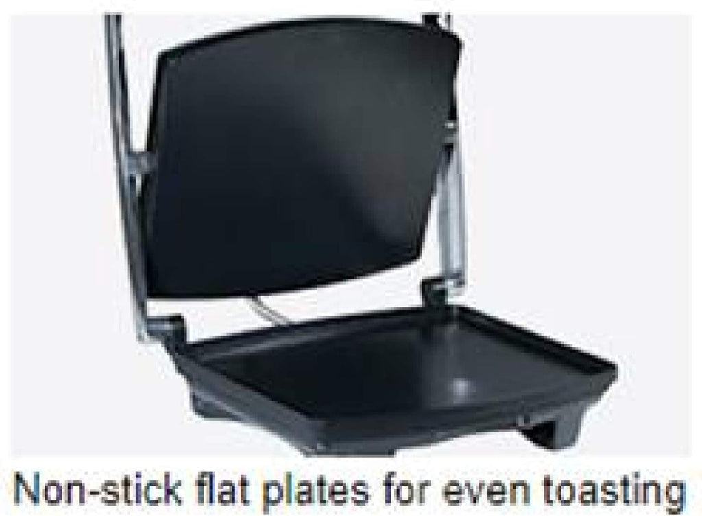Russell Hobbs Electric Sandwich Cafe Press | 4 Slice Stainless Non-Stick Grill Maker 2100W Toast