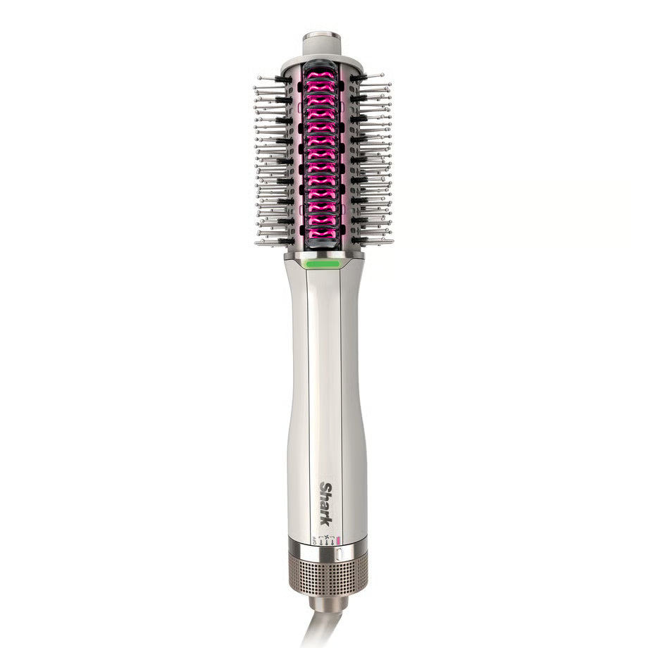 Shark Heated Hair Blow Dry Brush Womens Straightener Comb Smoother Wet to Dry Volumiser