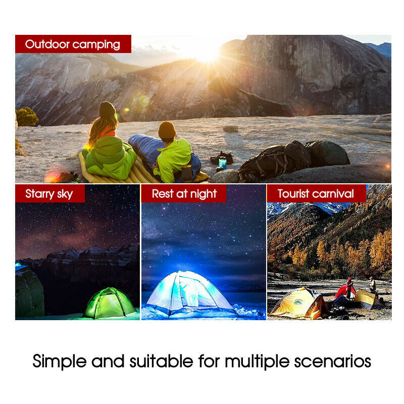 3-4 Person Pop-Up Camping Tent Instant Camp Dome Tent Sleeper Waterproof Shelter