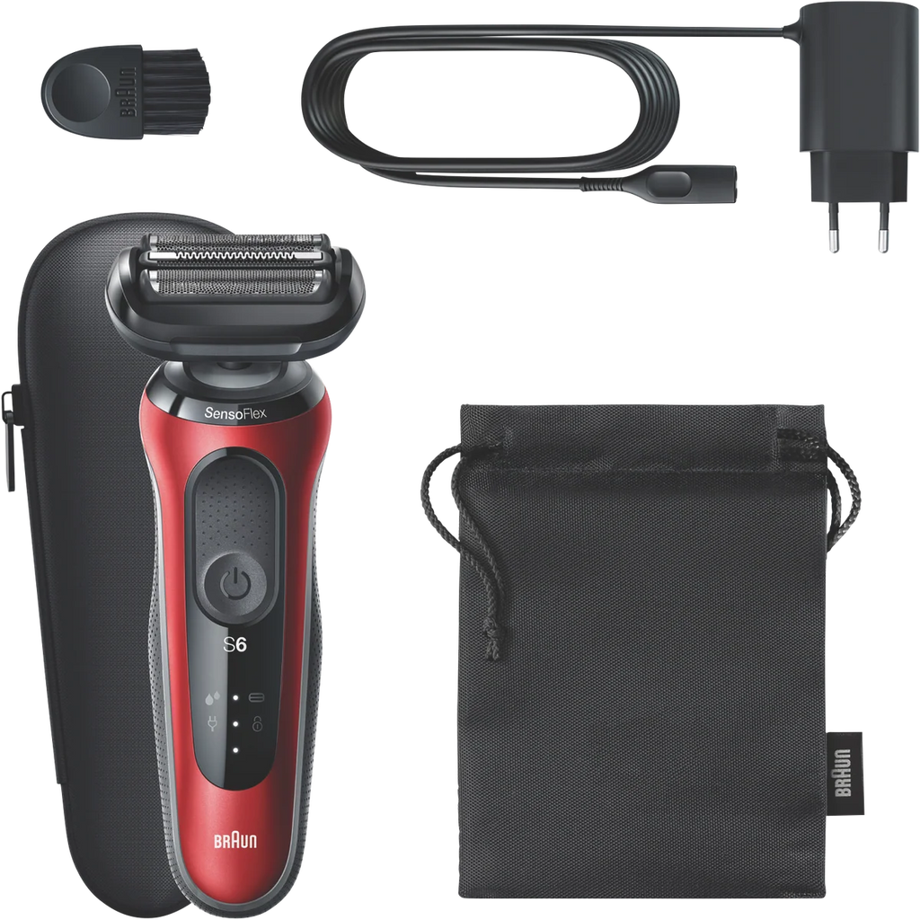 Braun Cordless Electric Shaver Li-Ion Battery, 100% Waterproof Wet and Dry Shaving Razor