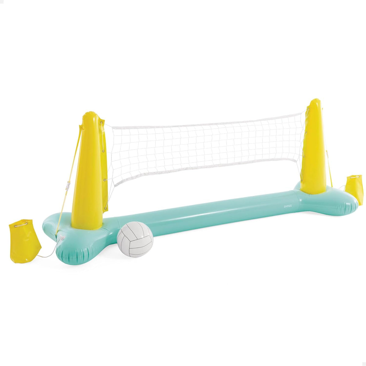 Intex Inflatable Pool Volleyball Game with Inflatable Ball | Outdoor Pool Toys 2.39m Floating Pool Toy Family Activity Game