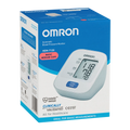 Automatic Blood Pressure Monitor Basic Home Medium Cuff - Digital Display, One Touch, Last Memory Recall, Portable Battery Device