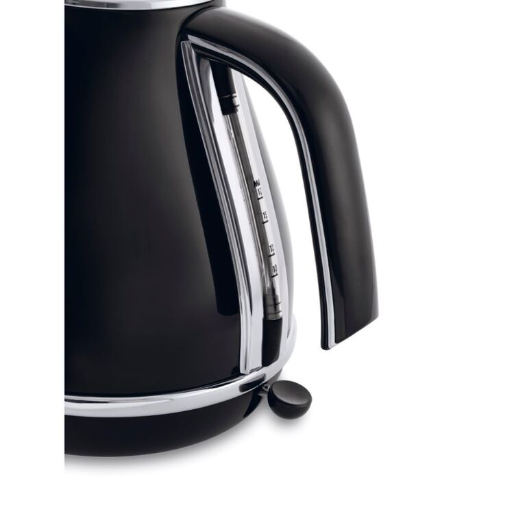 De'Longhi Stainless Steel 1.7L Kettle | Cordless Kitchen Appliance Hot Water Jug Tea Coffee