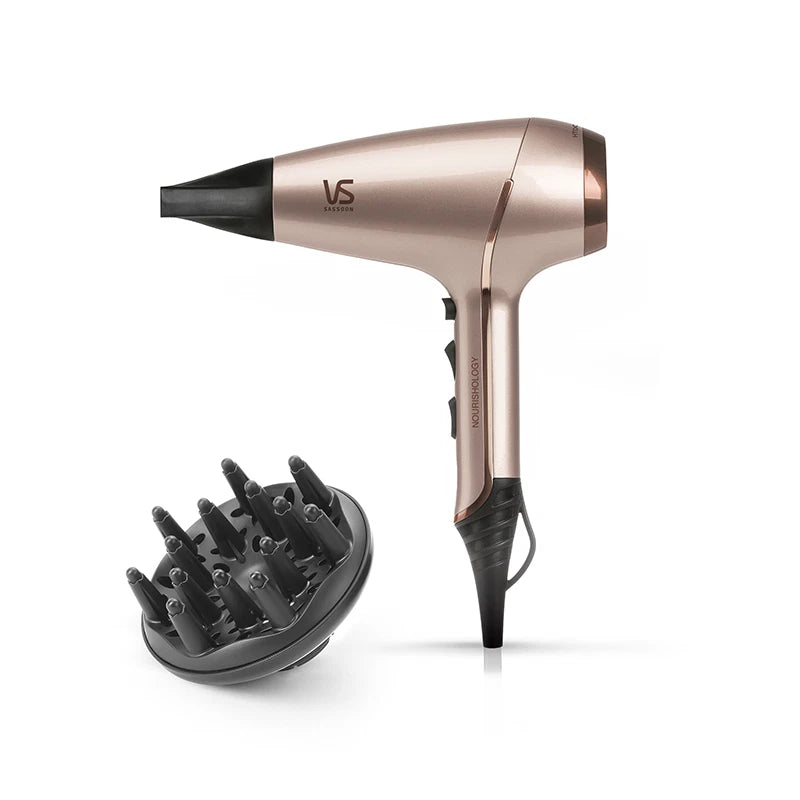Vs Sassoon 2200W Hair Dryer Blowdryer, Hairdryer Powerful Compact Lightweight, Hair Styler Women's Drying