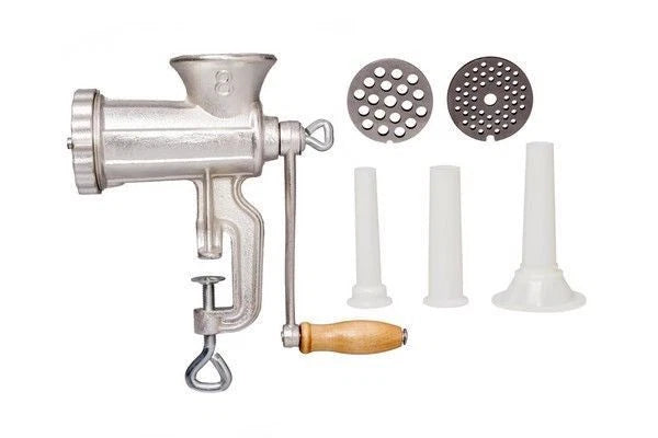 Meat Grinder Manual Chicken Steak Hand Grinding Machine and Sausage Maker Casing Filler Filling