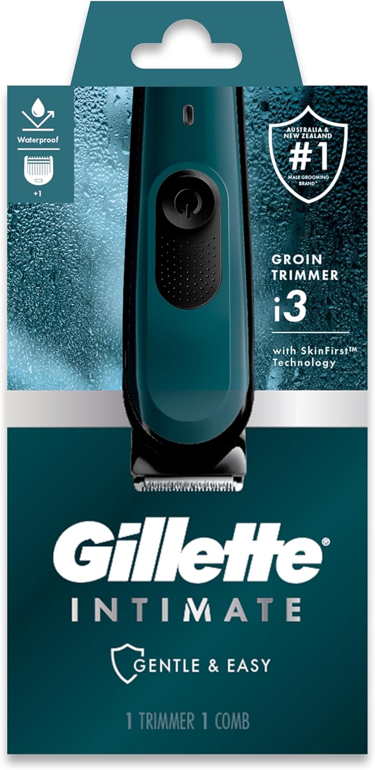 Gillette Intimate Body Trimmer Waterproof Cordless Shaver Groin Private Hair Trimmer Waterproof Shaving