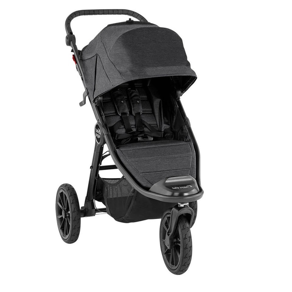 Baby Jogger City Elite 2 | Opulent Black | All Terrain Folding Travel Stroller
