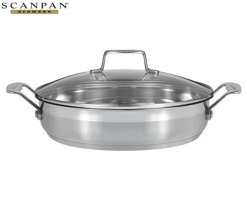 Scanpan Impact Frypan 32cm Sainless Steel Skillet Saucepan Frying Pan