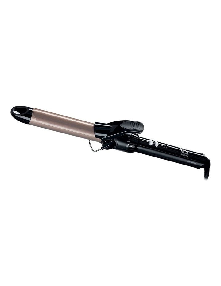 Ceramic Hair Curler 25mm Curling Barrel Tongs Womens Hair Styler Curling Iron - 10 Heat Settings
