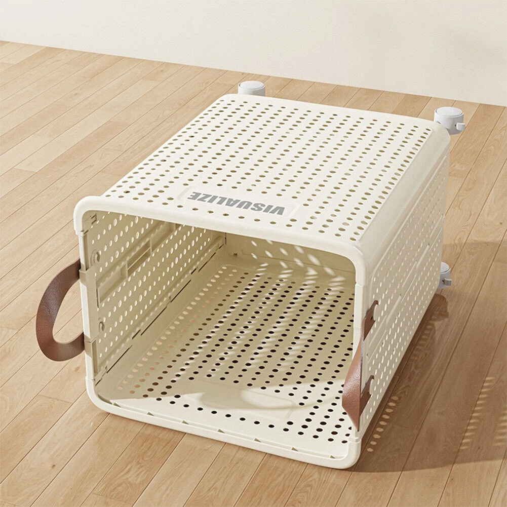 Large Rolling Hamper Basket Clean Dirty Clothes Laundry Hamper, Toy Blanket Organiser Storage Bin