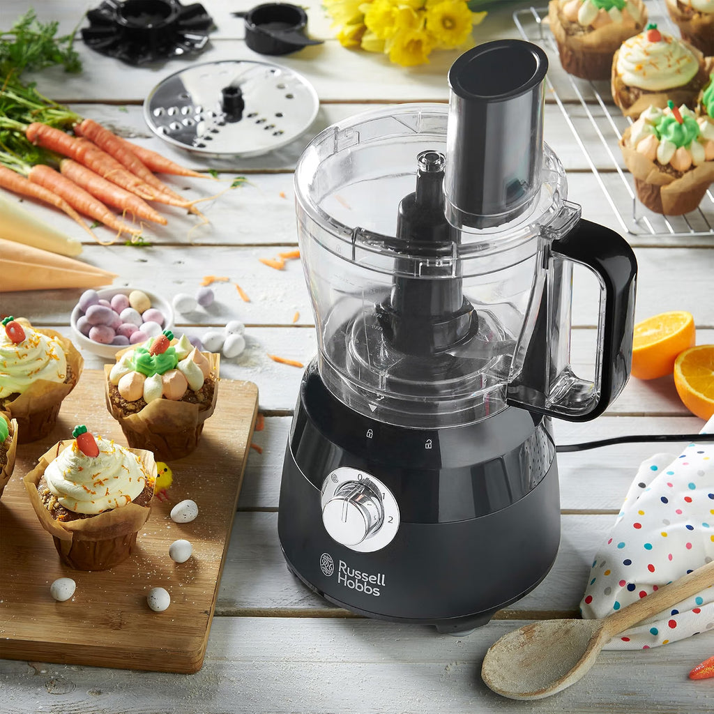 Russell Hobbs Electric Food Processor - Blender Chopper Grinder Grater Beater, Kitchen Appliances