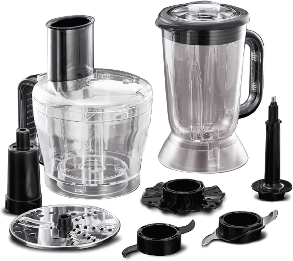 Russell Hobbs Electric Food Processor - Blender Chopper Grinder Grater Beater, Kitchen Appliances