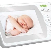 Uniden Digital Wireless Baby Monitor with Camera | 4.3" LCD Screen | Digital Encryption for Safety | Walkie Talkie Functionality