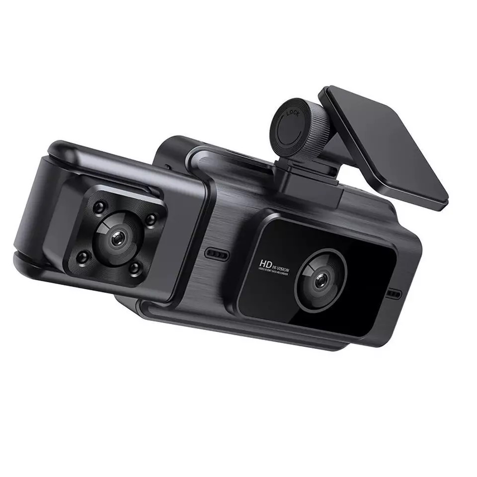 Car Dash Dual Camera | 1080P WIFI | WiFi-APP Control | HD resolution Video Recorder Front Rear | Inside Night Vision | Ride Share Driver Needs |