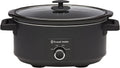 Russell Hobbs 7L Slow Cooker | Curry Stew Family Meal Maker 3 Heat w/ Removable Ceramic Pot